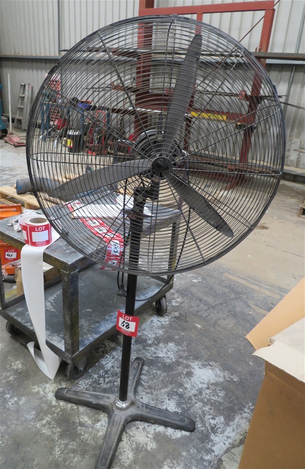 Detroit 750mm industrial pedestals fan, 240 Volt Auction (00683016532
