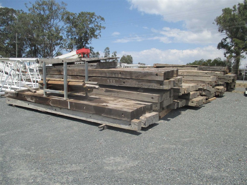 5 x Timber Bog Mats Auction (08147024862) Grays Australia
