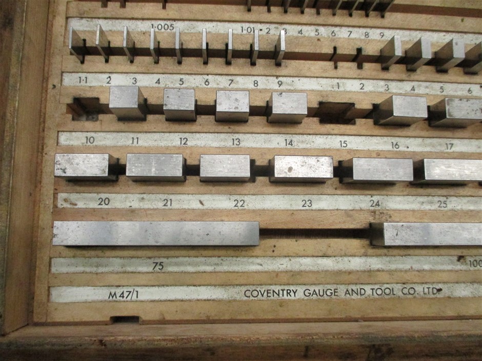 2x Assorted Metric Slip Gauge Sets (Sets Auction (4349