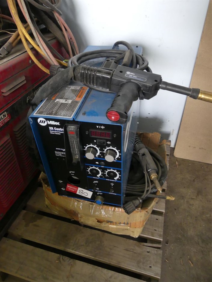 Miller XR Control Extended Reach Wire Feeder Auction (00805039664
