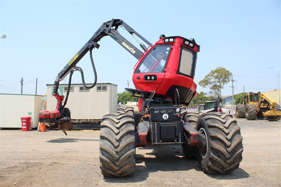 2016 Komatsu 951 Harvester with Waratah Auction (00067024944) Grays