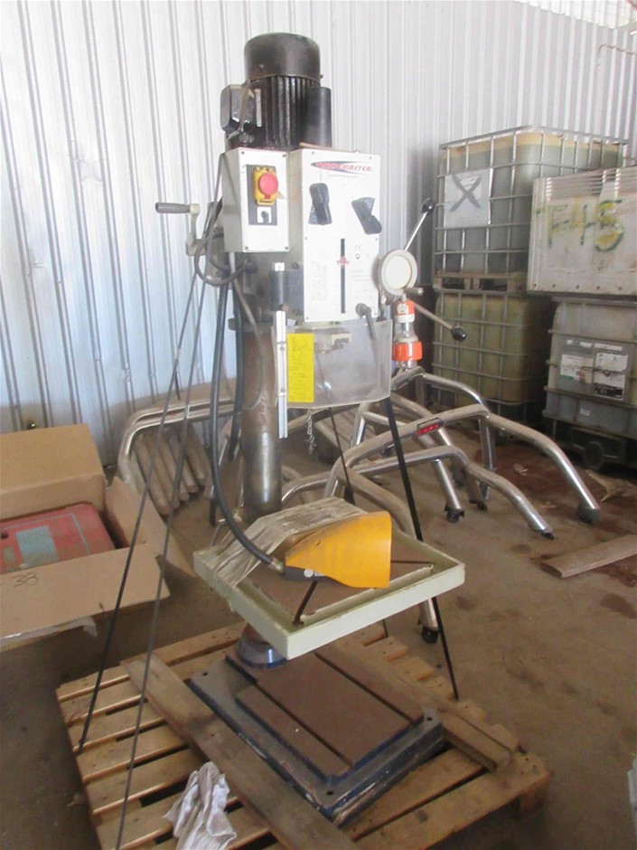 Trademaster TGD4001PH 3 Phase Drill Press Auction (00359014265