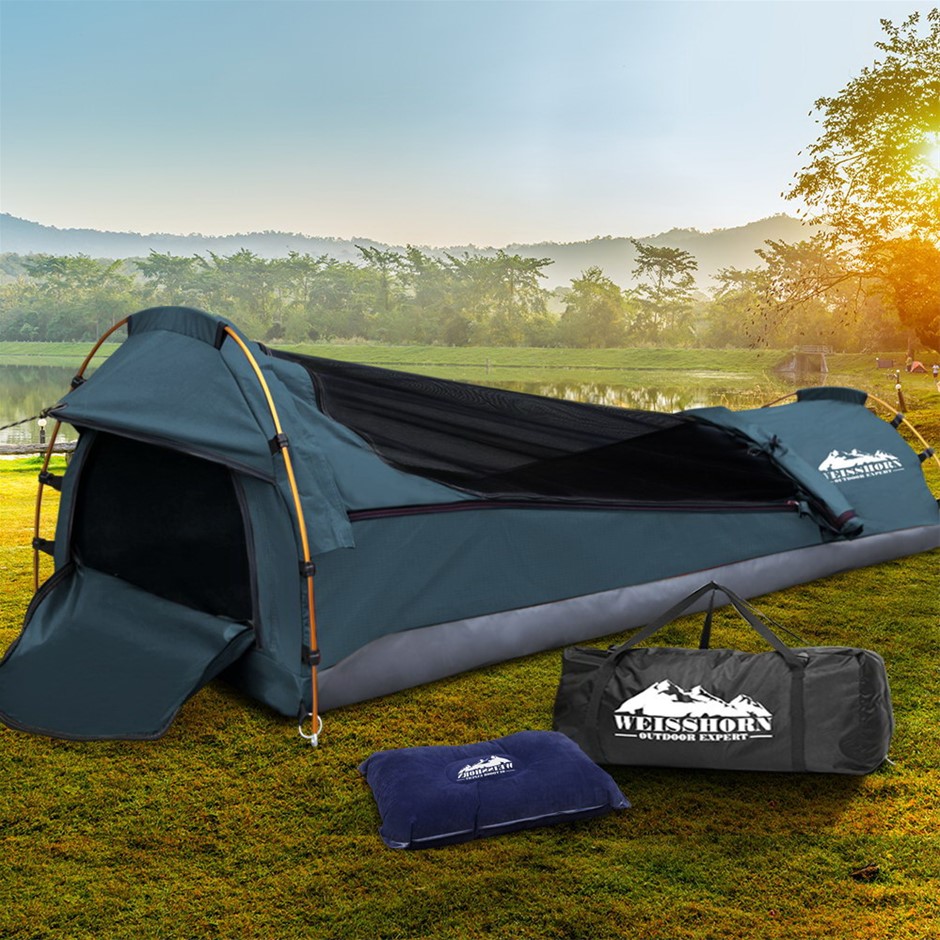 Buy Weisshorn Biker Swag Camping Single Swags Tent Deluxe Ripstop