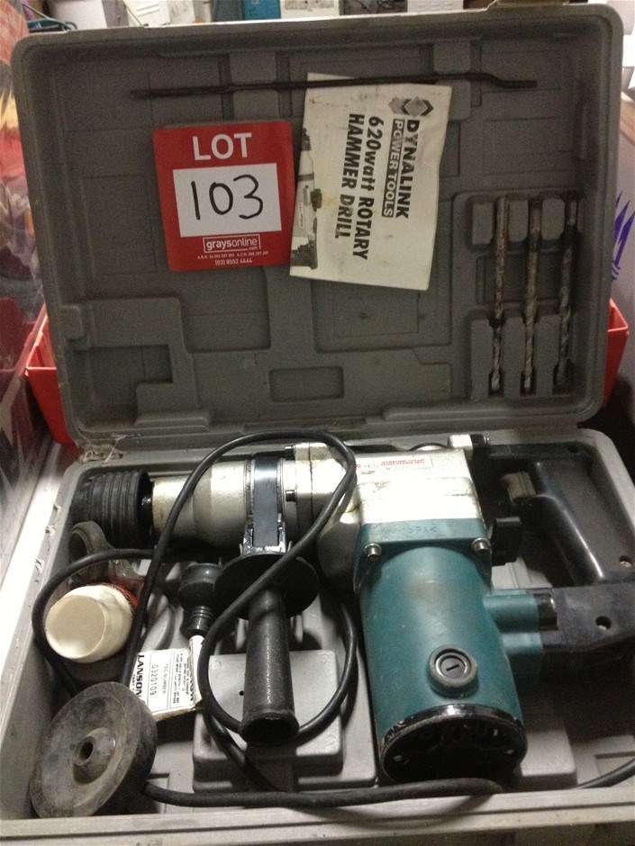 620 Watt Dynalink rotary hammer drill Auction (01033002663) Grays