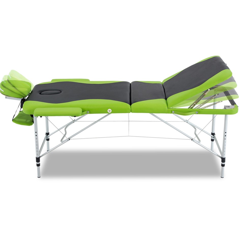 Buy Zenses Massage Table Aluminium Portable 3 Fold Beauty Therapy Bed