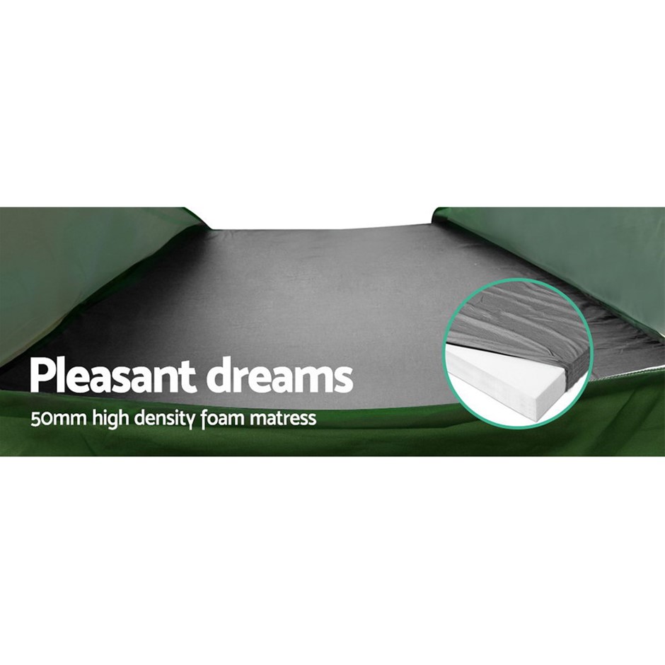 Buy Weisshorn King Single Swag Camping Swags Canvas Tent Deluxe