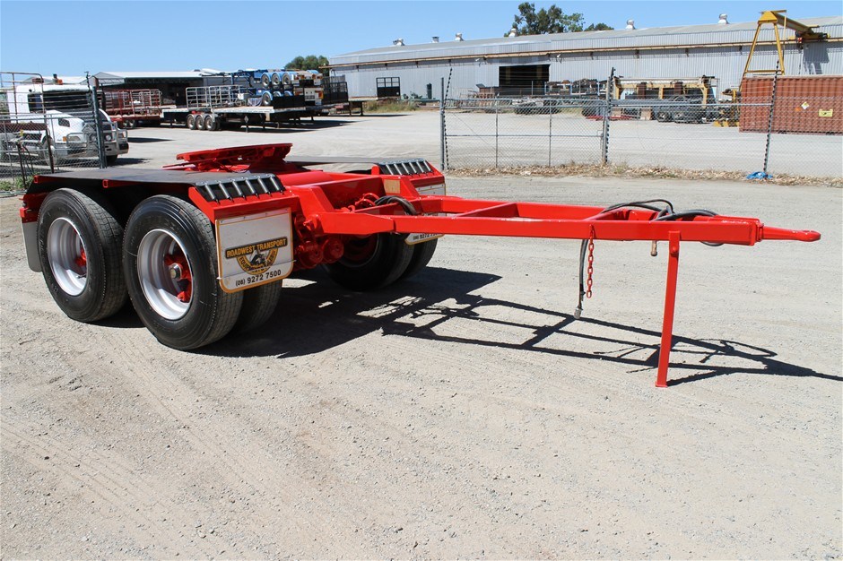 Double Bogey Axle Road Train Dolly Auction (00089000840) Grays Australia