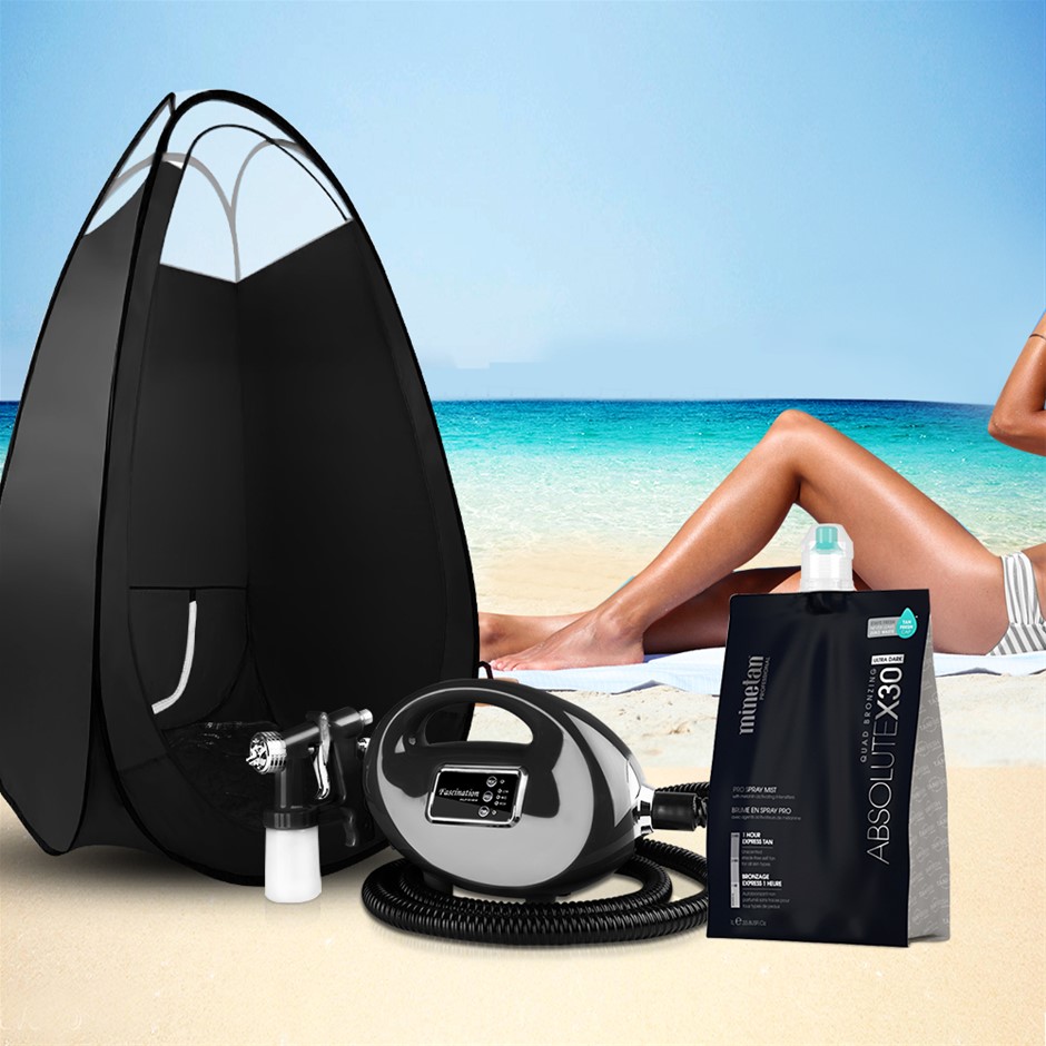 Alba Spray Tan Tanning Kit Tent Booth Sp