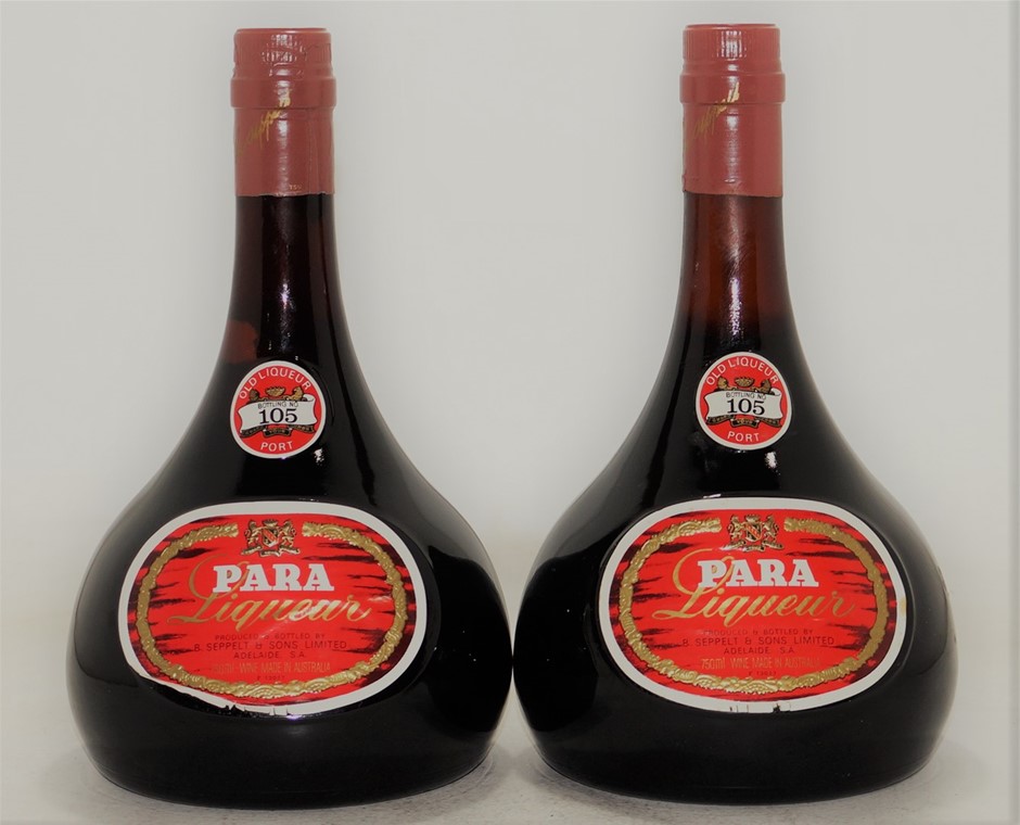 Seppelts `Para` Liqueur Port 105 NV (1 x 750mL Boxed), SA. Auction ...