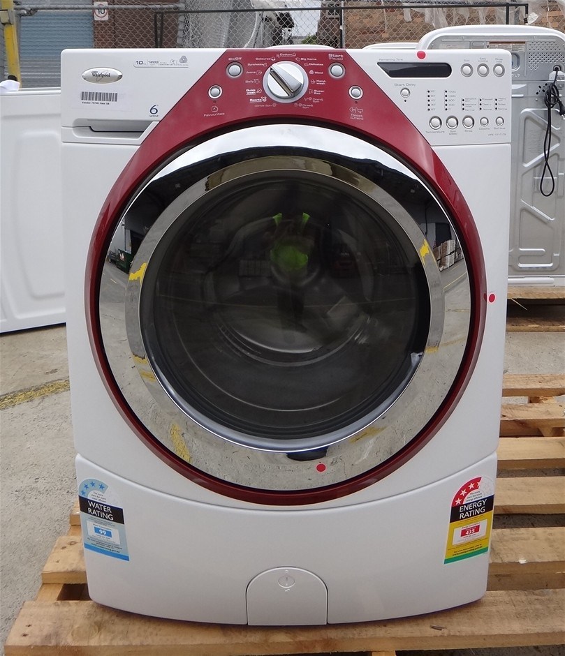 whirlpool washing machine 10 kg