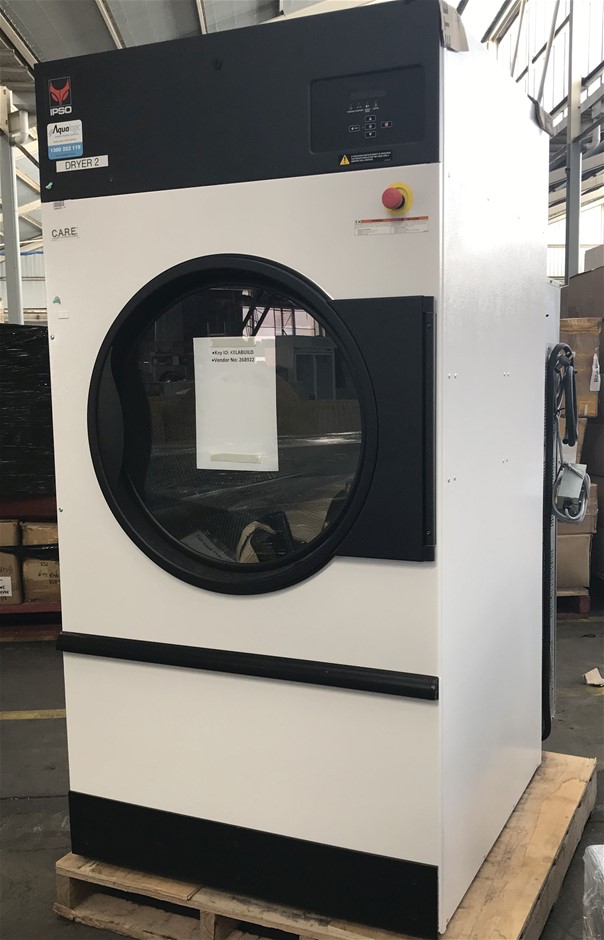 IPSO Commercial Tumble Dryer DR75 75 Lbs (32kg) Auction (01775040118) Grays Australia