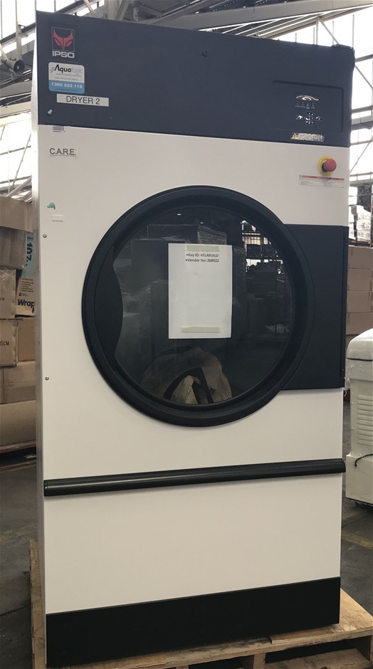 IPSO Commercial Tumble Dryer DR75 75 Lbs (32kg) Auction (01775040118) Grays Australia