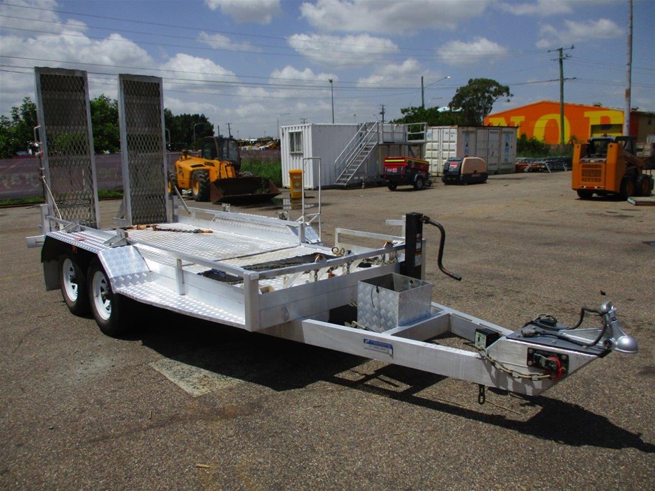 2017 Jimboomba Trailers Tandem Aluminium Plant Trailer Auction (0001
