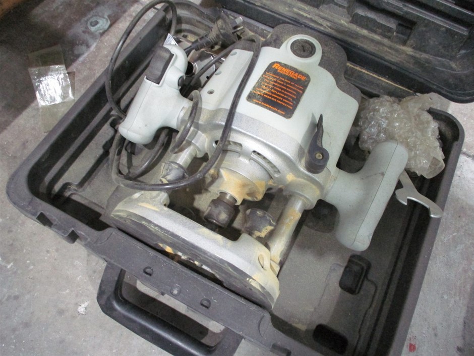Renegade RT1500ER 1/2 Inch Electric Router Auction (0048-7025668 ...