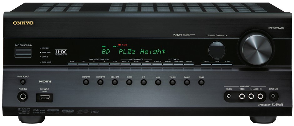 Onkyo TX-SR608B 7.2-Channel Home Cinema 