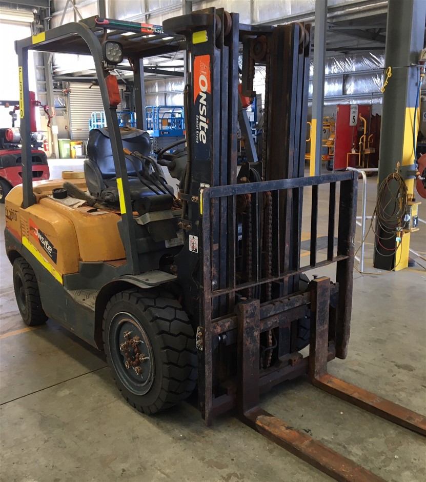 2008 TCM FD30T3 3T Diesel Forklift (Location Wangara) Auction (0014
