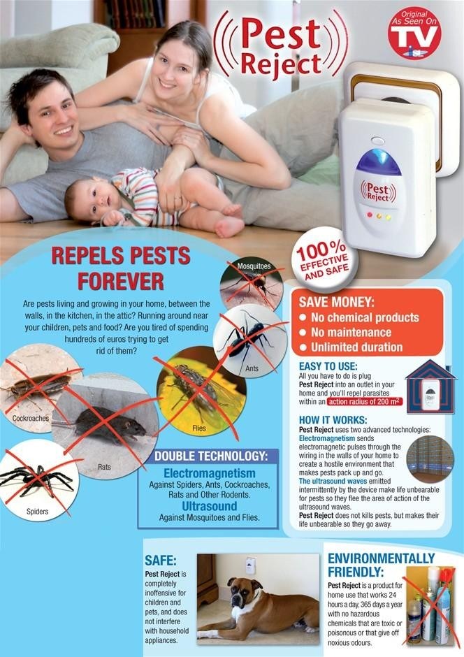 Pest Reject Ultrasonic Pest