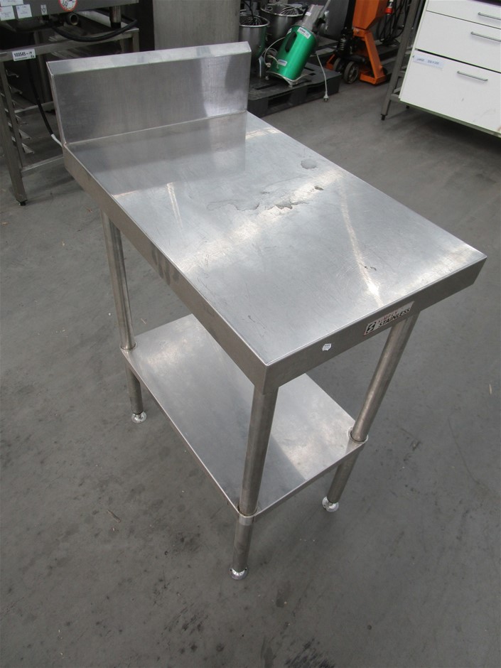 Small Commercial Kitchen Work Bench Auction (00683017043) Grays