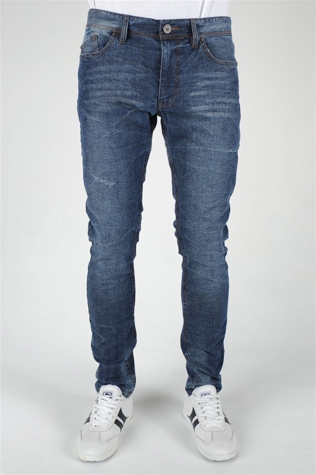 Mooks Mens Indigo Fade Skinny Straight J