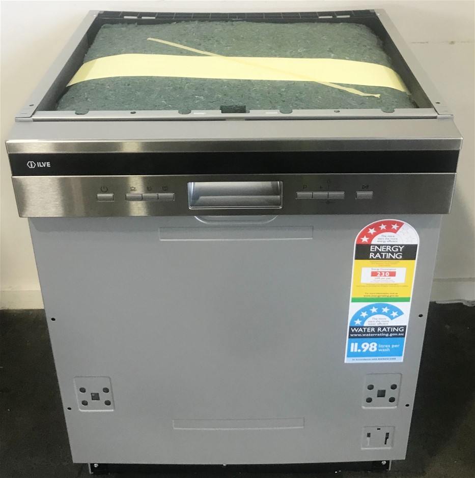 ILVE 60cm SemiIntegrated Dishwasher (IVDSIP5/1) Auction