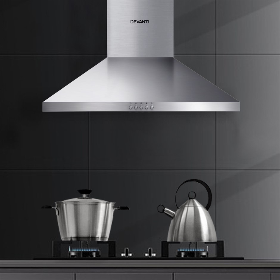 Devanti Range Hood 60cm 600mm Kitchen Ca