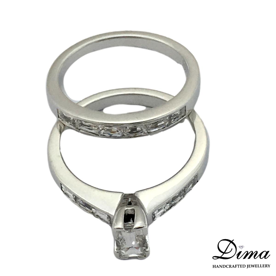 6-10mm Round Frosted Black Stone & Black Agate Gemstone Jewellery Set