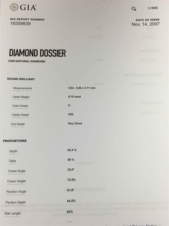 18k Gold Filled, Blue Face Iced Out Diamond Quartz Wrist Watch