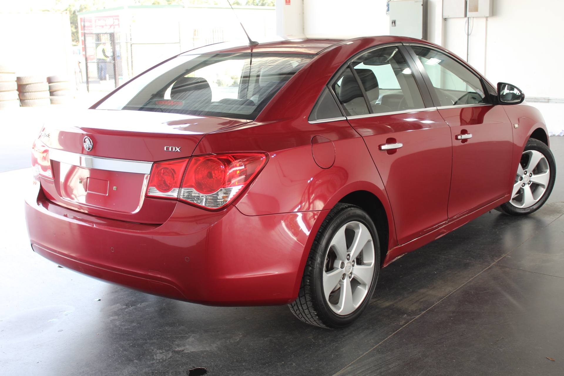 Classic Stainless Steel Feather Stud Earrings - Yellow