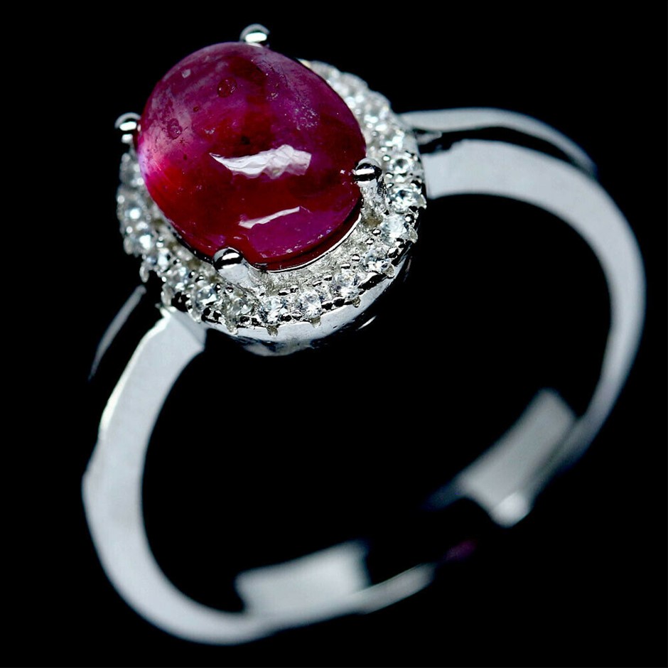 18K Gold-Filled Cuban Chain Bracelet with Simulated Diamonds - 17.8cm