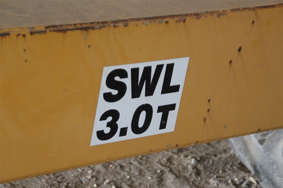 Heavy Duty Black Dog Box for Ute(Unused)