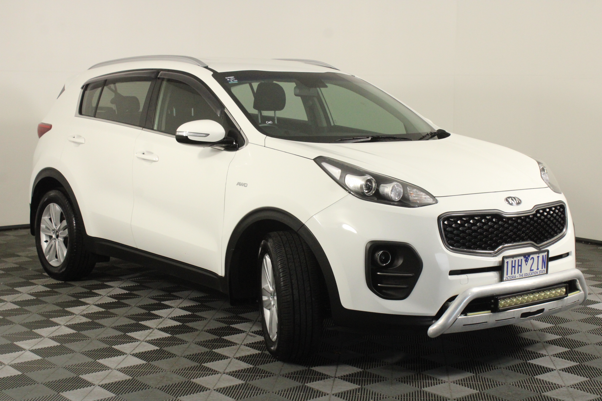 9K Yellow GOLD HLW DIAMOND CUT HOOP EARRINGS 42mm