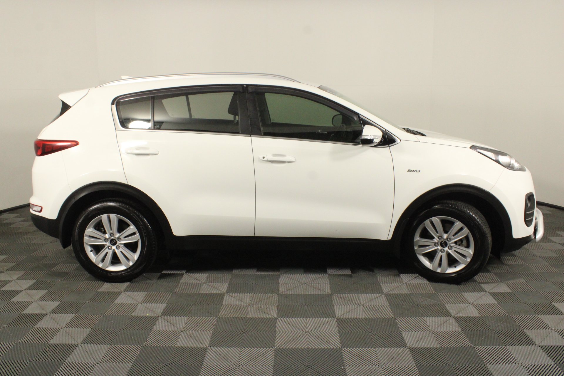 9K YELLOW GOLD 0.01ct HI SI DIAMOND IOLITE NECKLACE 40-45cm