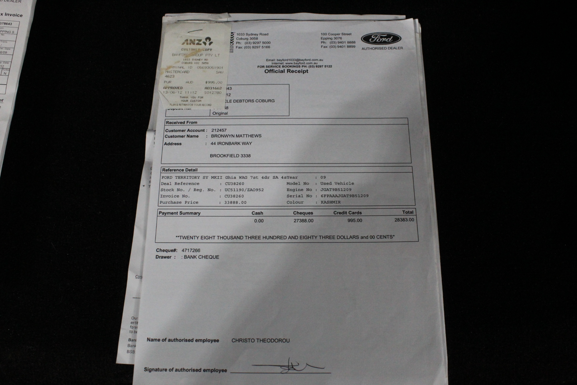 900mm GP/Digging Bucket to Suit 10-17T Excavator (Unused)