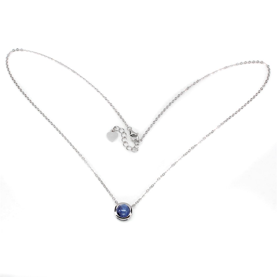 9K YELLOW GOLD 0.50ct F VS LAB DIAMOND CROSS NECKLACE 40-45cm