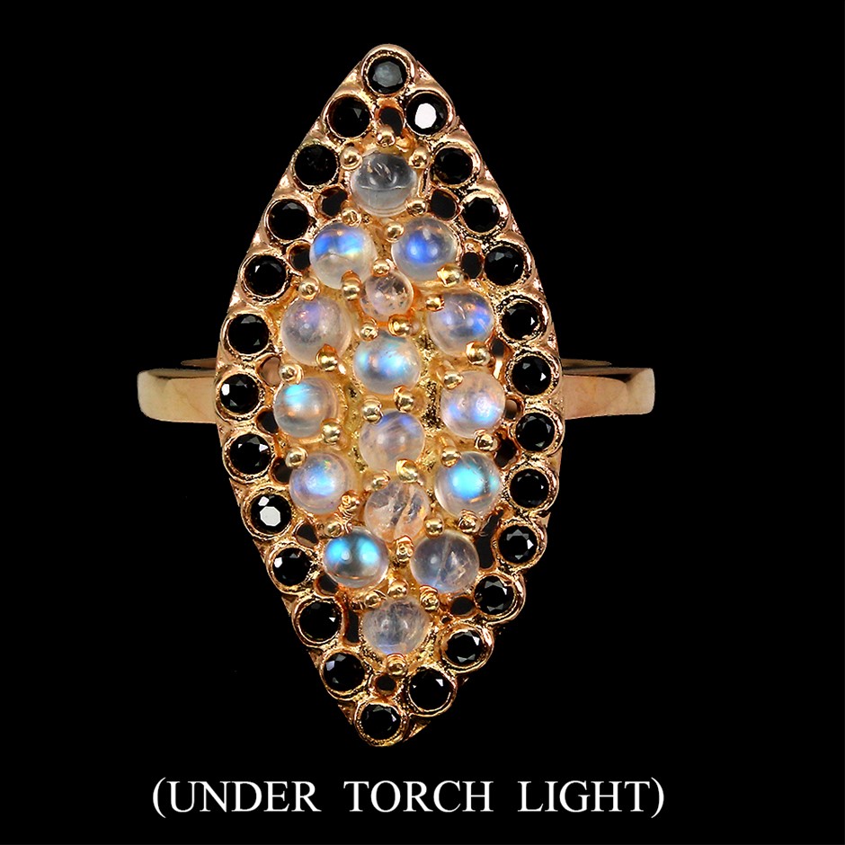 9K WHITE GOLD 0.50ct F VS LAB DIAMOND DROP NECKLACE 40-45cm