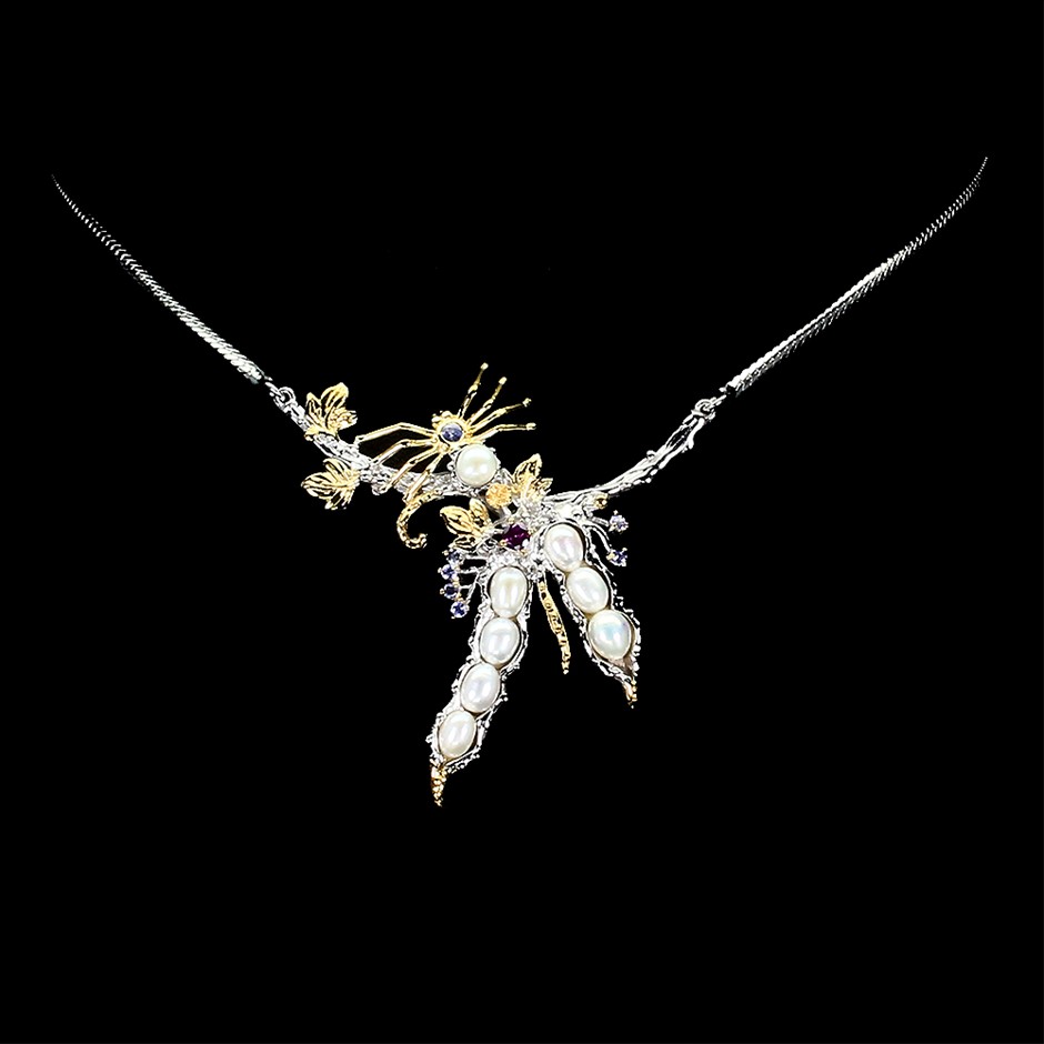 9K YELLOW GOLD 0.50ct F VS LAB DIAMOND BAG CHAN HOR RING