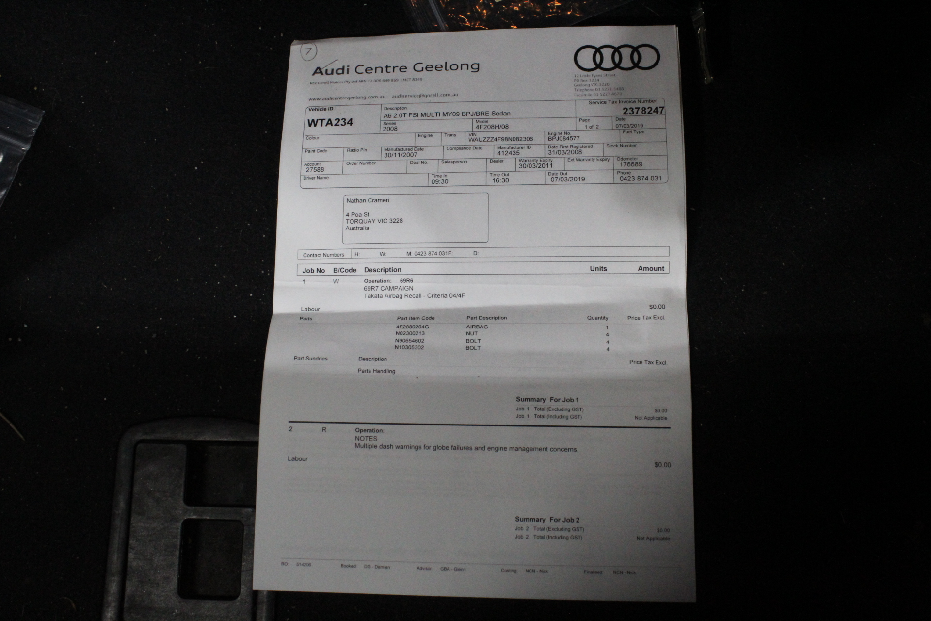 Devlin's Mount Shiraz 2021 (12x 750mL) Clare Valley