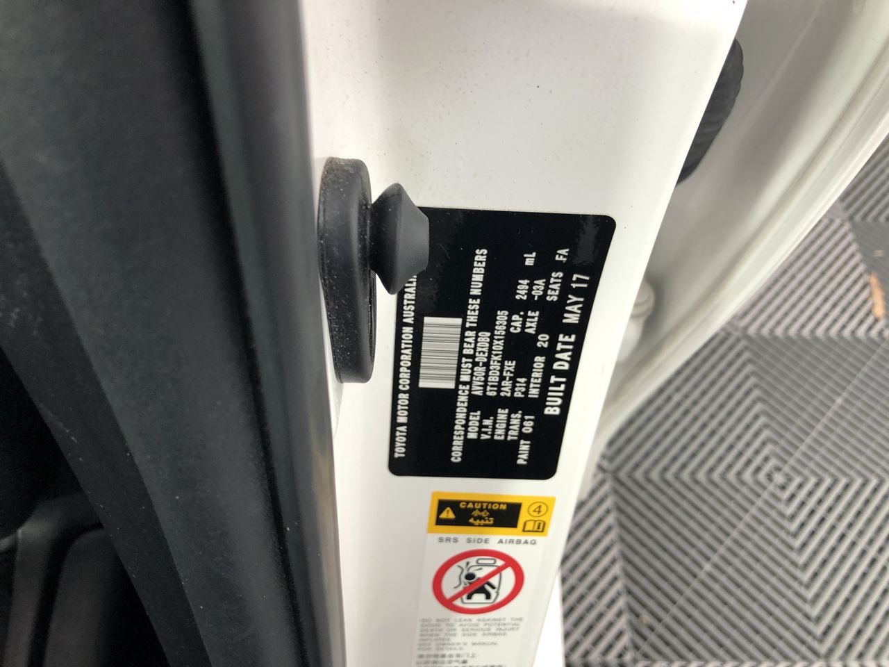 Sweeper Broom Attachment (Unused),