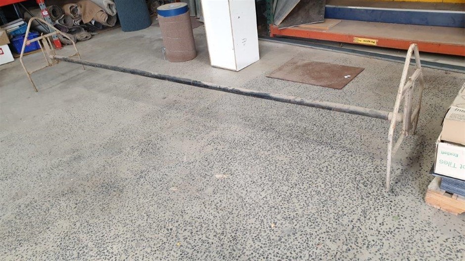 Steel Fabricated Carpet Roll Holder Auction (04813017928) Grays