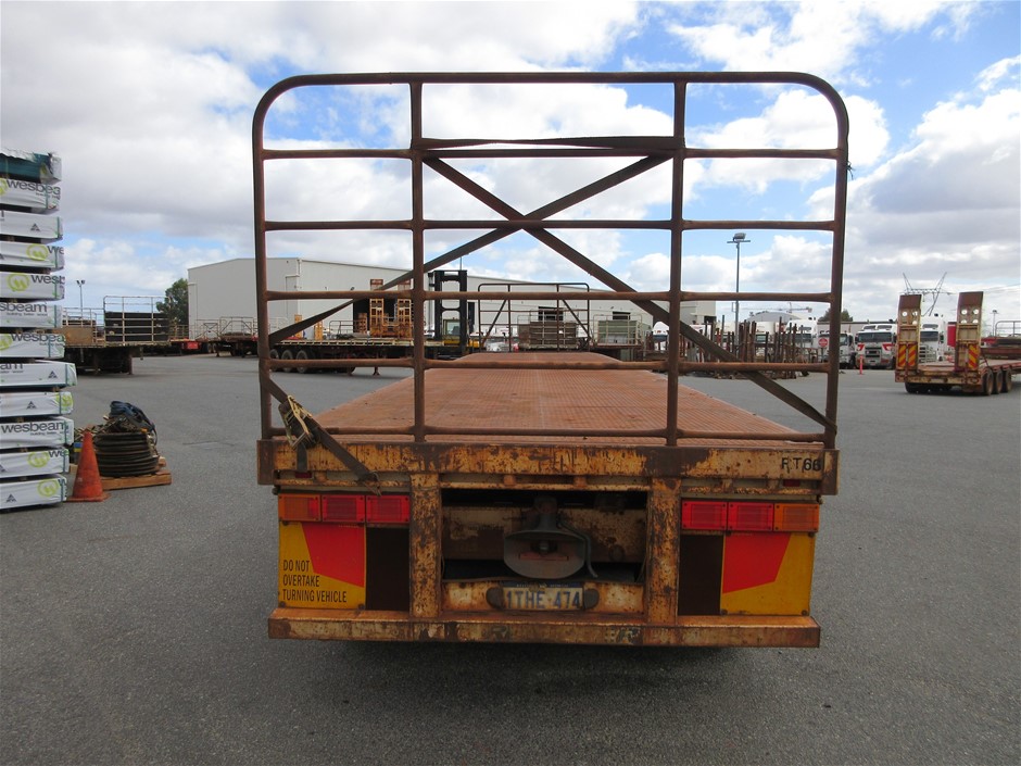 18K White Gold-Filled Cuban Style Link Ring - Size 7