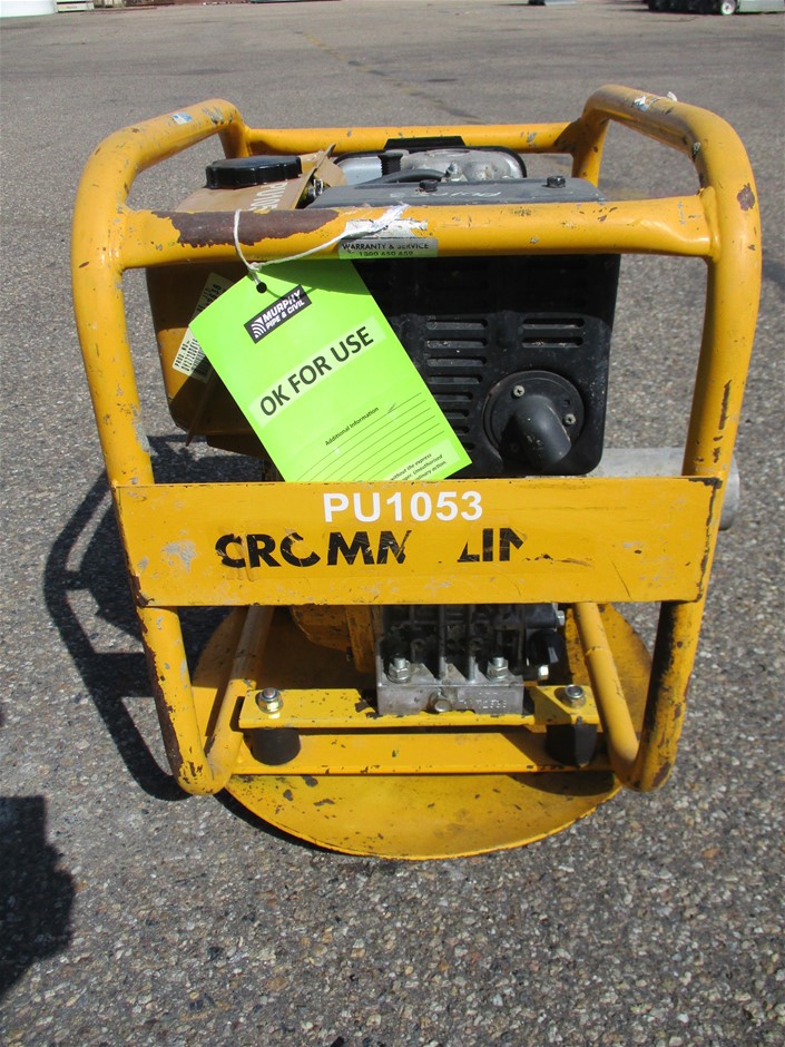 18K White Gold-Filled Cuban Link Ring with Simulated Diamonds - Size 8