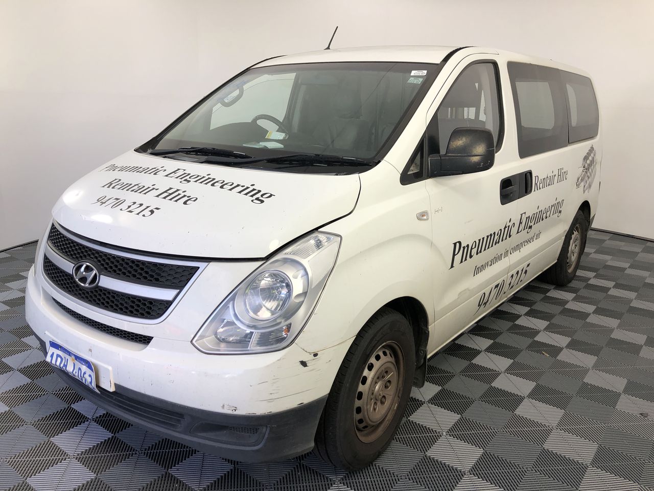 6mm Lapis & Baroque Pearl Dangling Earrings.