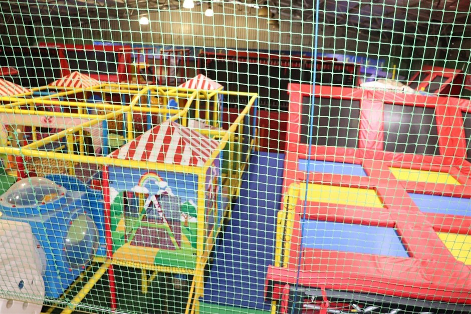 9K Yellow Gold &amp; WHITE GOLD RECT HUGGIE EARRINGS 15mm