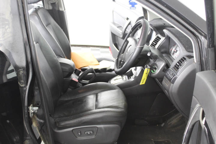 Designer Simulated Diamond Dark Blue Drop Earrings in Silver