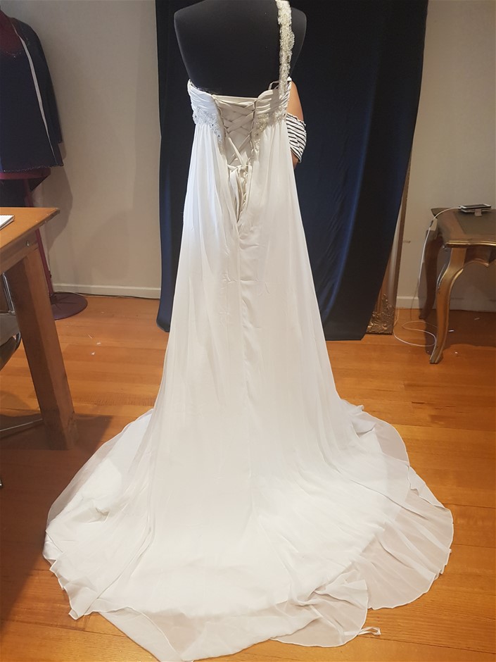 18K Gold-Filled Cross & Flower Necklace with Simulated Diamonds - 50.8cm