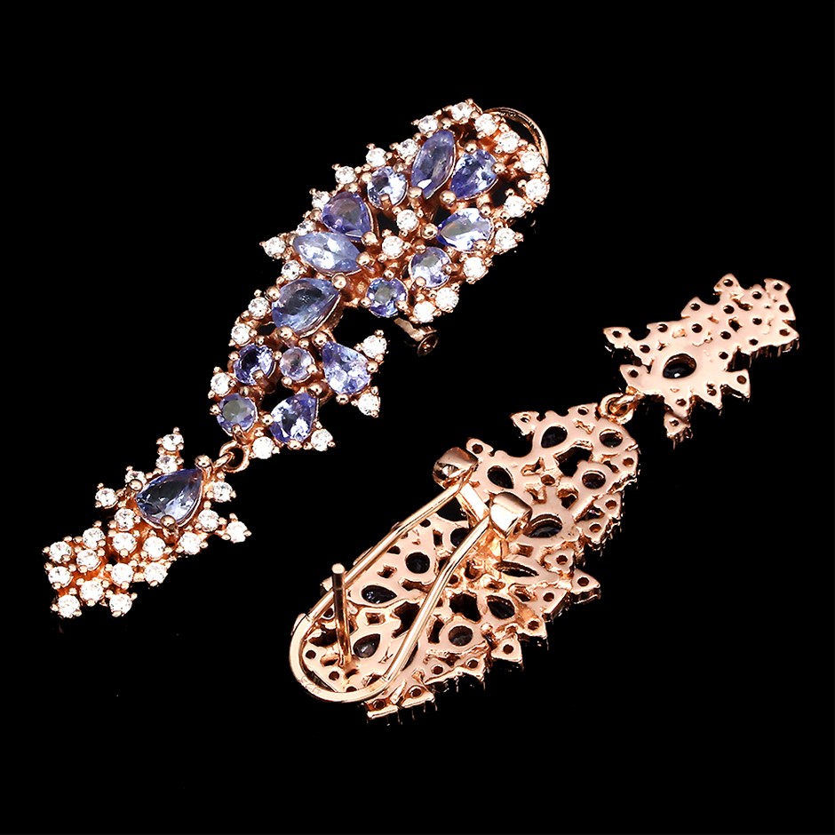 7-8mm Black Pearl with Rhinestones & CZ Gold Plated Bracelet