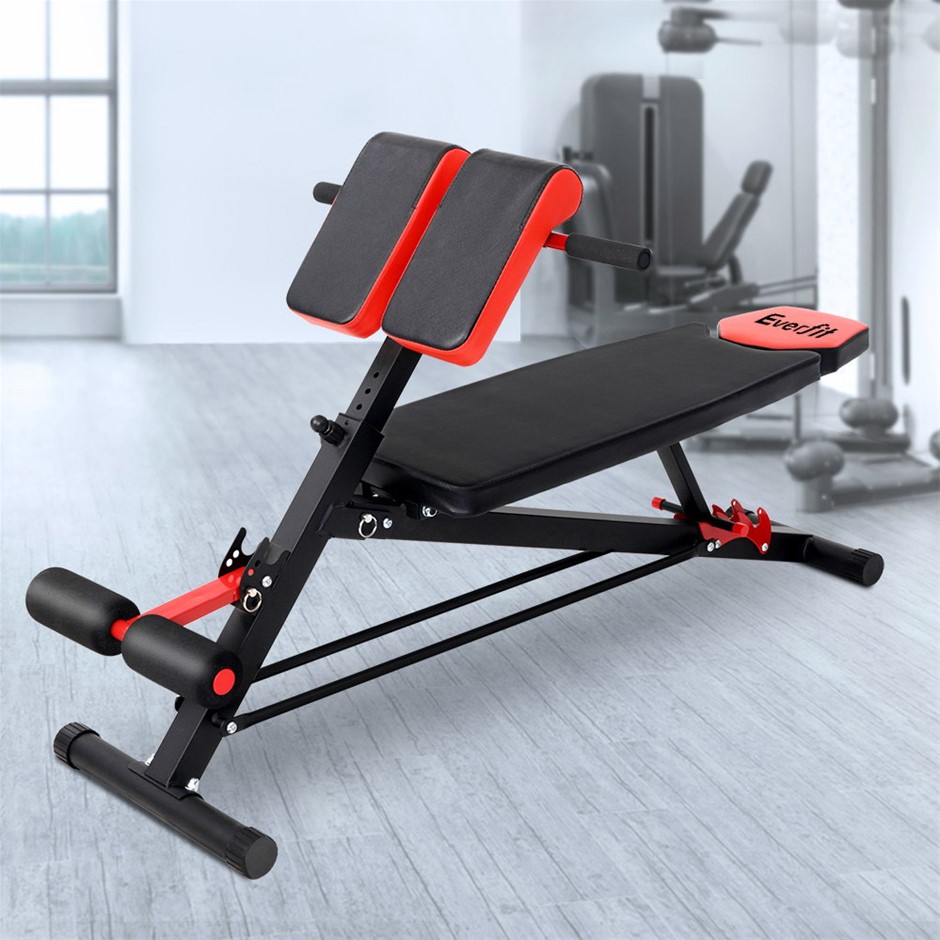 Everfit Adjustable Weight Bench Sit-up F