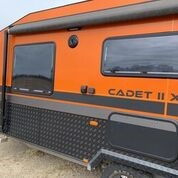 18ct Heavy Rose Gold Plated 5 Ring Lucky Charm Necklace