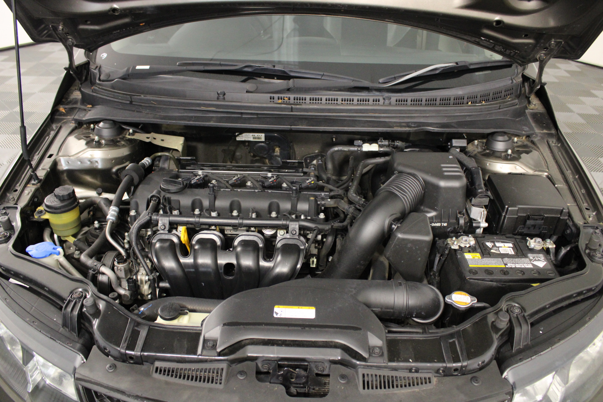 Rhodium Plated Men's Band Ring (5mm) - US Size 10