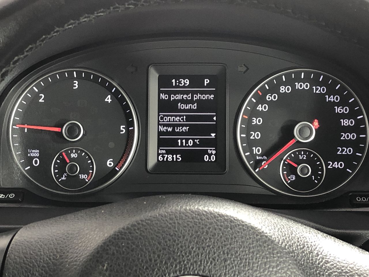 18k Yellow Triple Gold Plated Simulated Topaz Ring Size 9